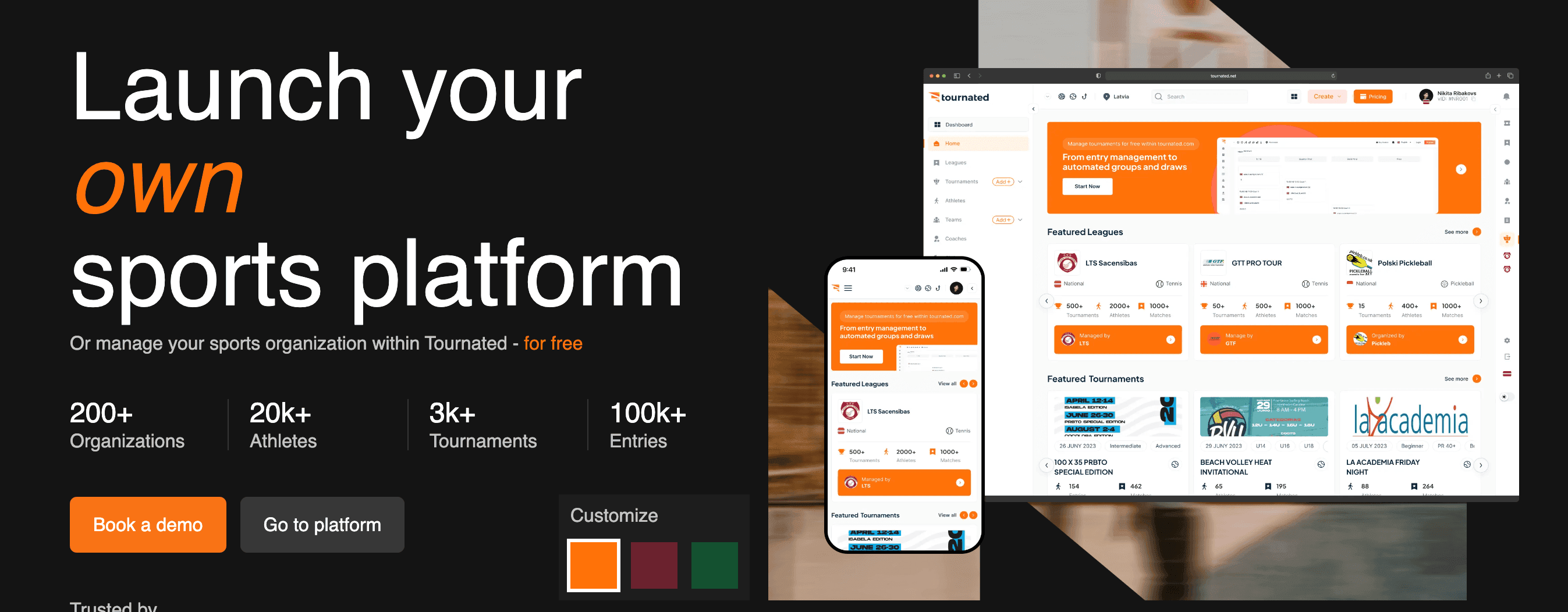 full-width product screenshot (the live platform)