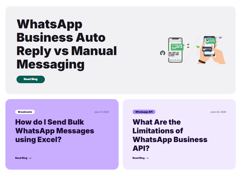 WAWCD WhatsApp automation content